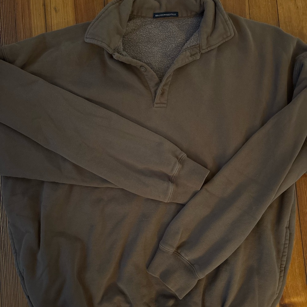 Brandy Melville Brown Pullover Sweatshirt